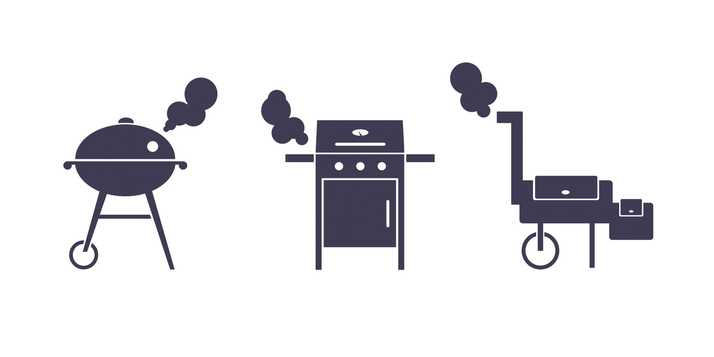 Equipo a parrilla de la barbacoa