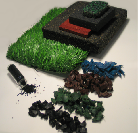 Synthetic Turf and Crumb Rubber Products Image of Synthetic Turf and Crumb Rubber Products