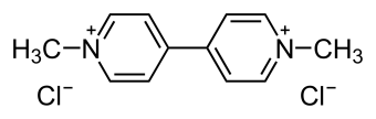 chemical structure of paraquat chemical structure of paraquat